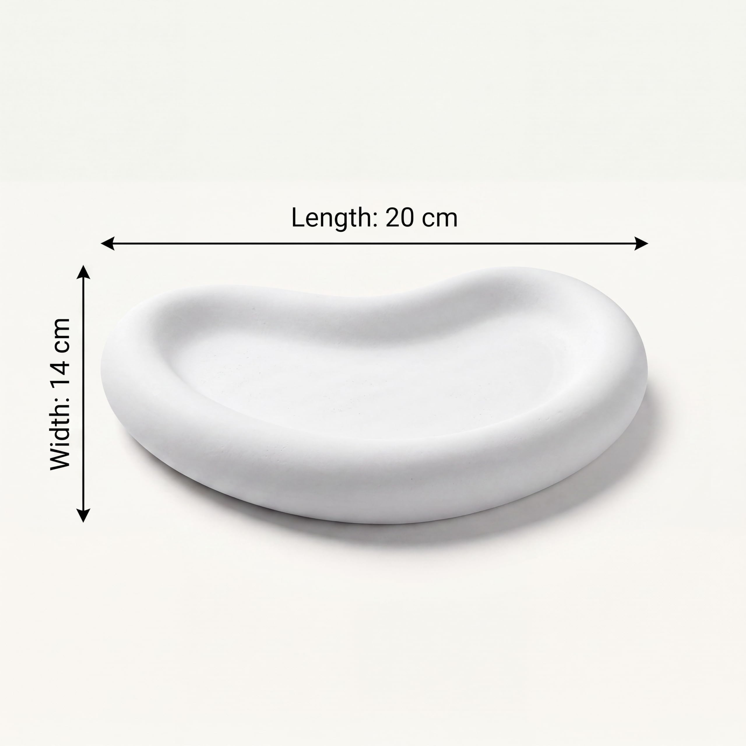 Cloud Shape Stone Vanity Tray view 5