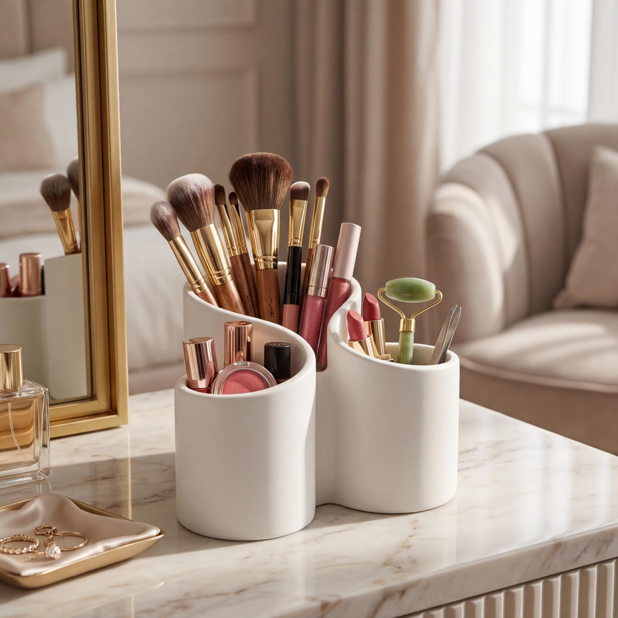 Makeup Organiser & Brush Holder view 6