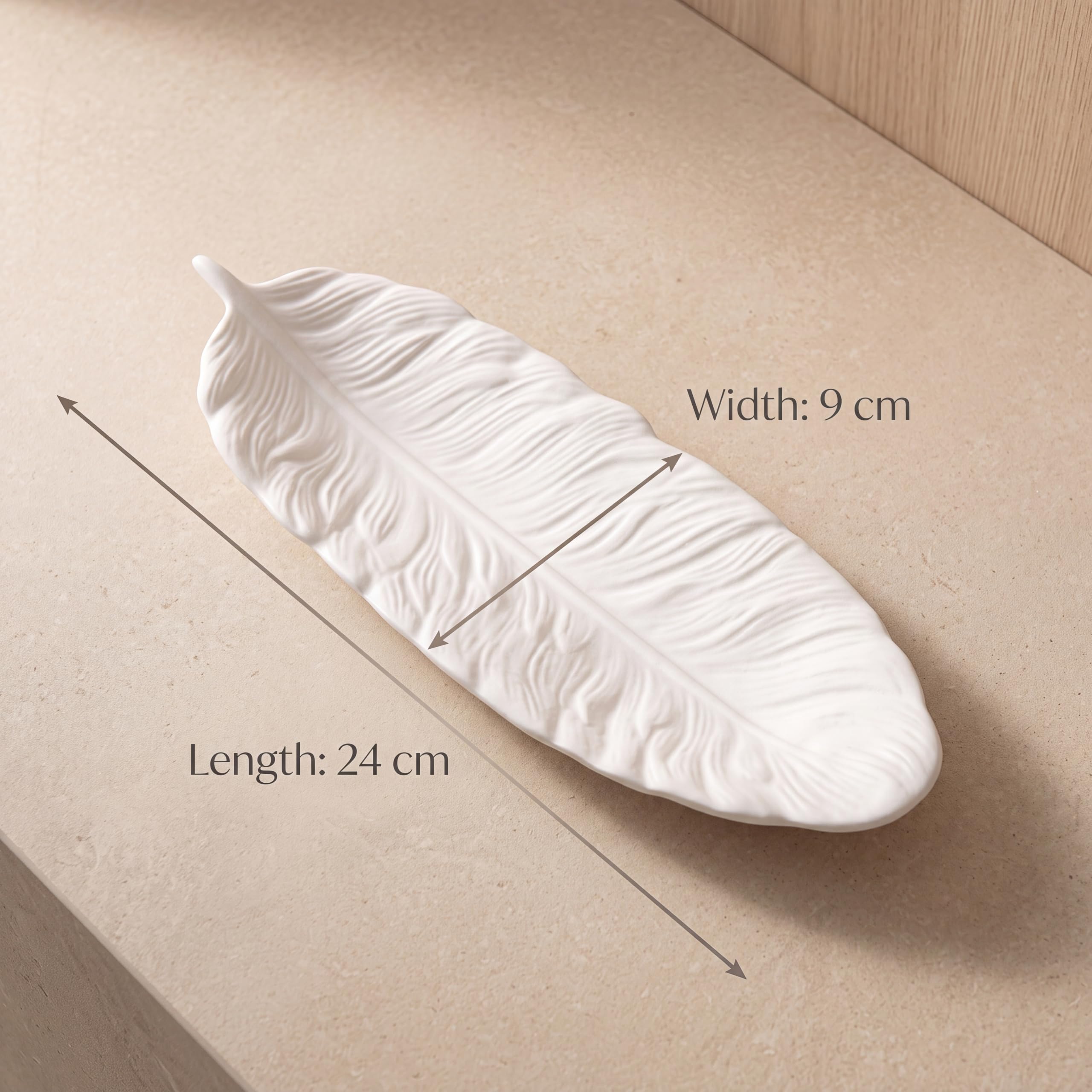 Feather Stone Jewellery Tray view 2