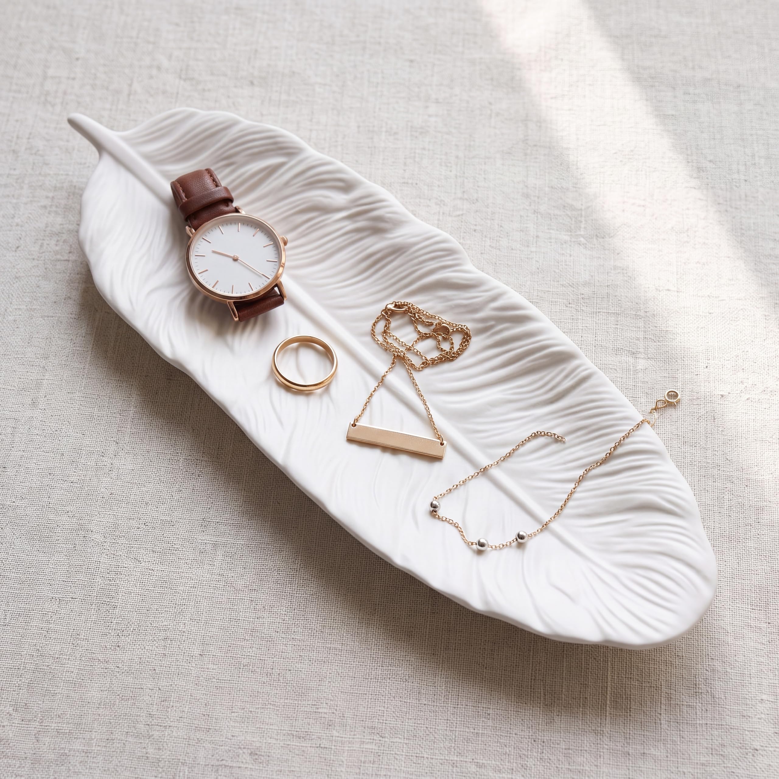 Feather Stone Jewellery Tray view 7